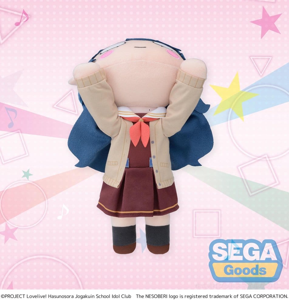 Love Live! Nesoberi (Lay-Down) Plüschfigur Murano Sayaka - Winter Uniform (M) 16 cm Image 4