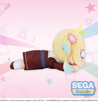 Love Live! Nesoberi (Lay-Down) Plüschfigur Osawa Rurino - Winter Uniform (M) 16 cm Image 3