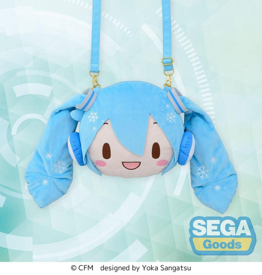 Character Vocal Series 01: Hatsune Miku Fuwa Petit Umhängetasche Snow Miku Image 1
