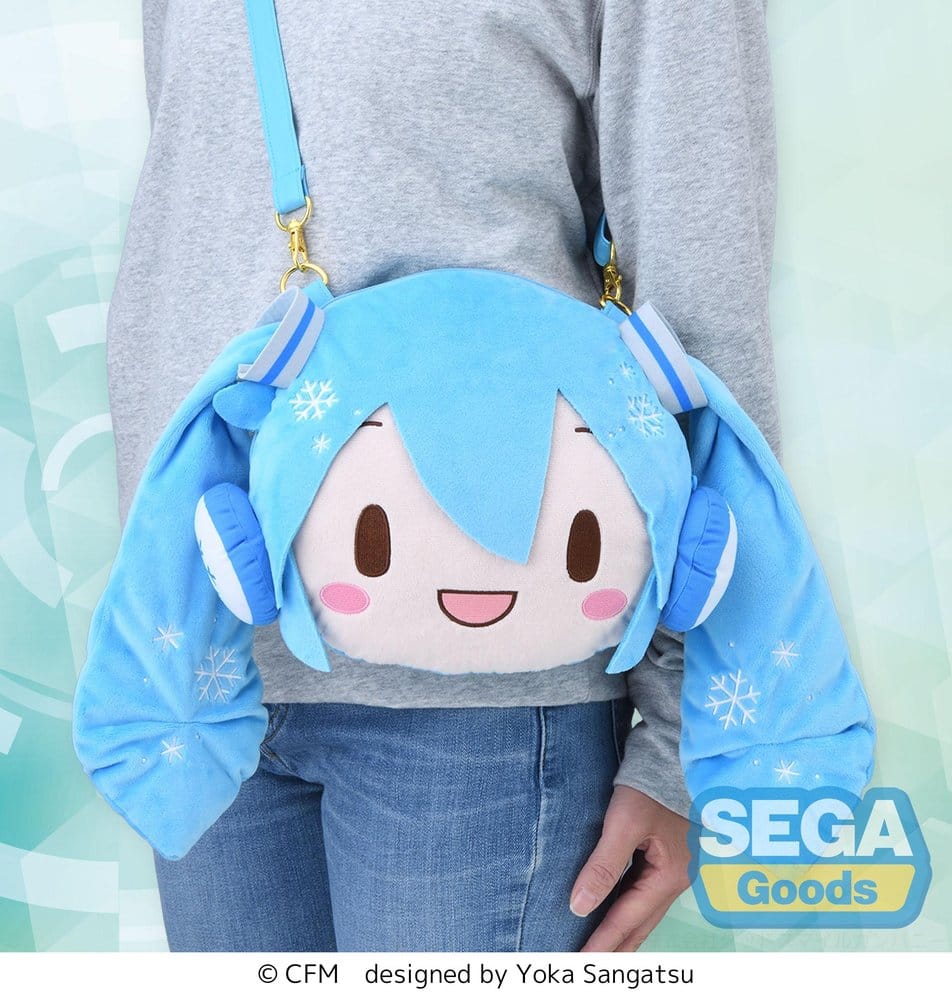 Character Vocal Series 01: Hatsune Miku Fuwa Petit Umhängetasche Snow Miku Image 2