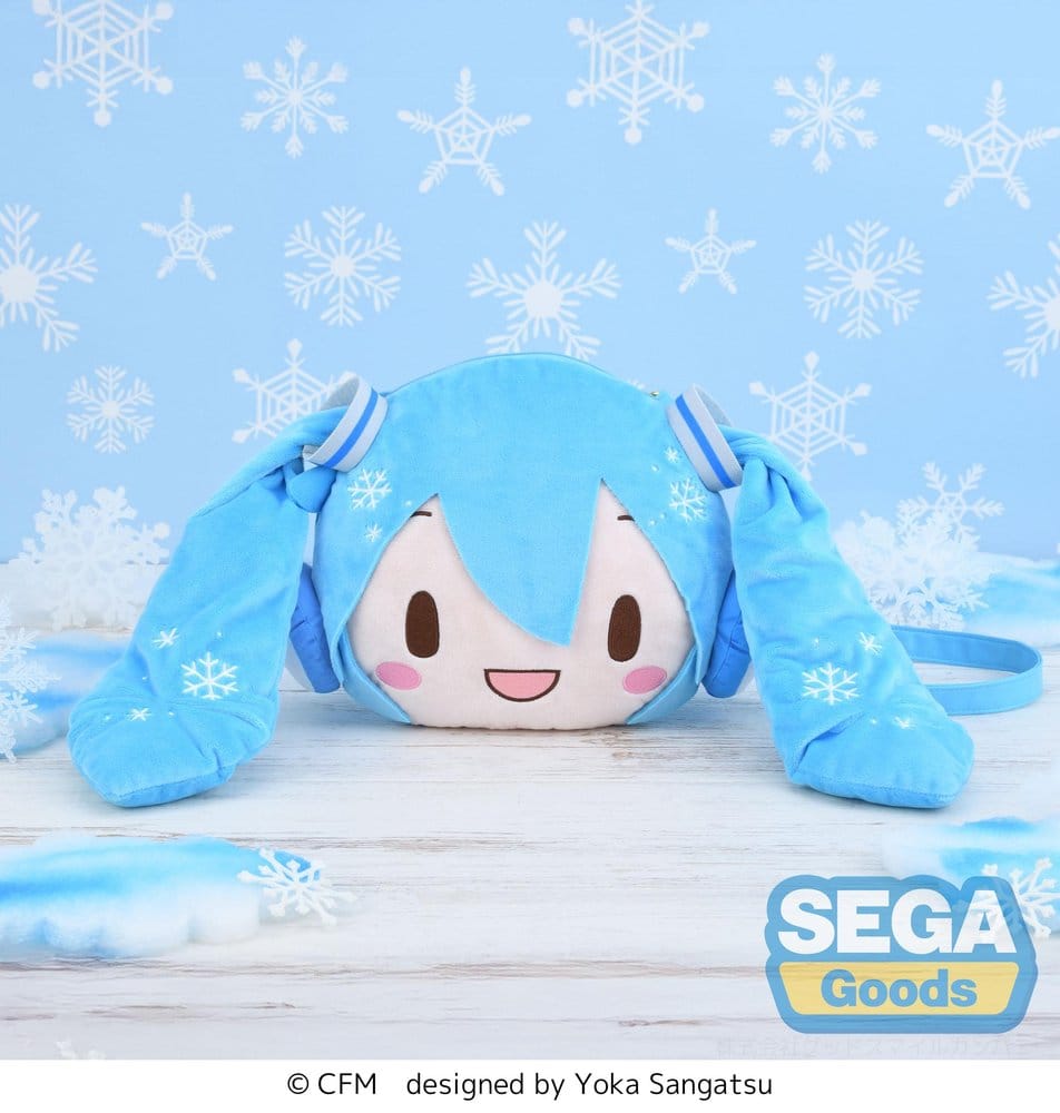 Character Vocal Series 01: Hatsune Miku Fuwa Petit Umhängetasche Snow Miku Image 3