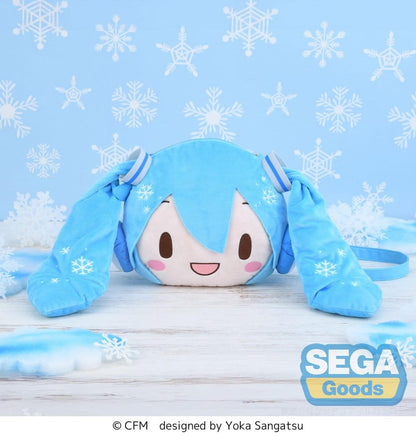 Character Vocal Series 01: Hatsune Miku Fuwa Petit Umhängetasche Snow Miku Image 3