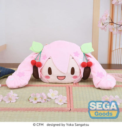 Character Vocal Series 01: Hatsune Miku fuwa petit Umhängetasche Sakura Miku Face (M) Image 3