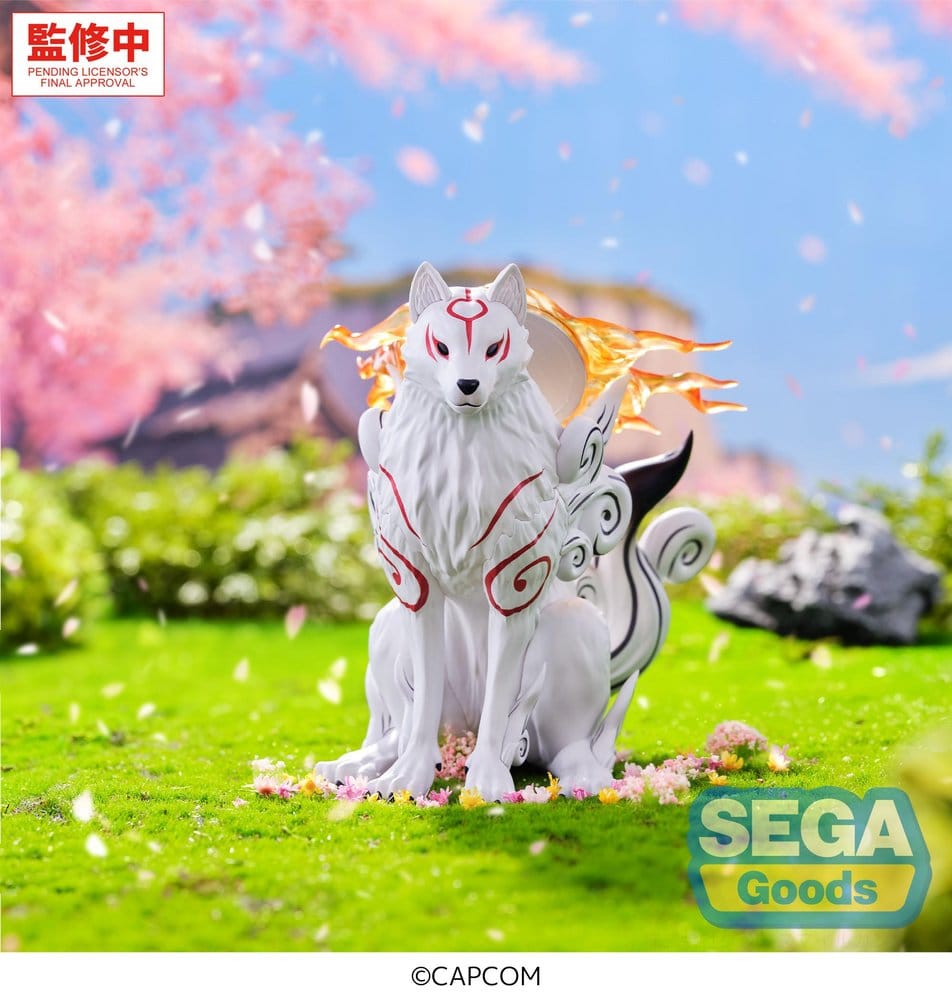 Okami High Premium Figure PVC Figur Amaterasu 14 cm Image 2
