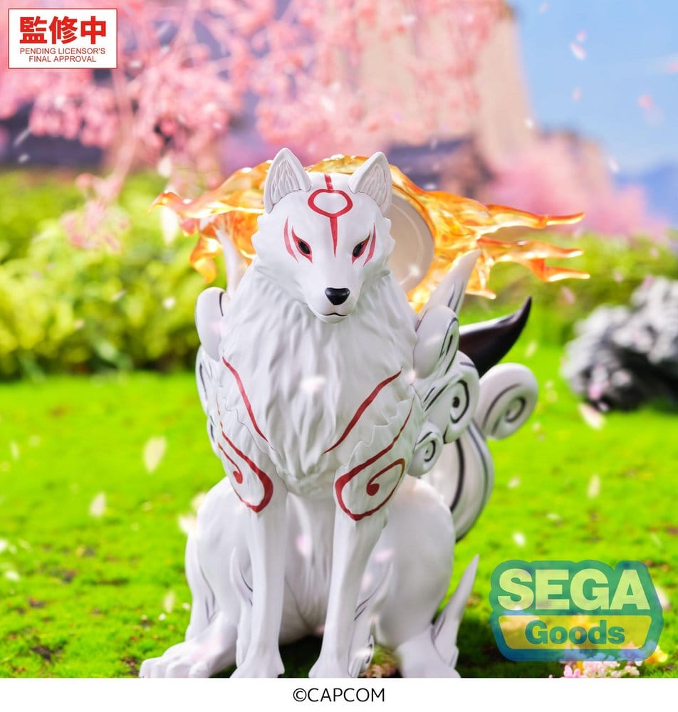 Okami High Premium Figure PVC Figur Amaterasu 14 cm Image 5