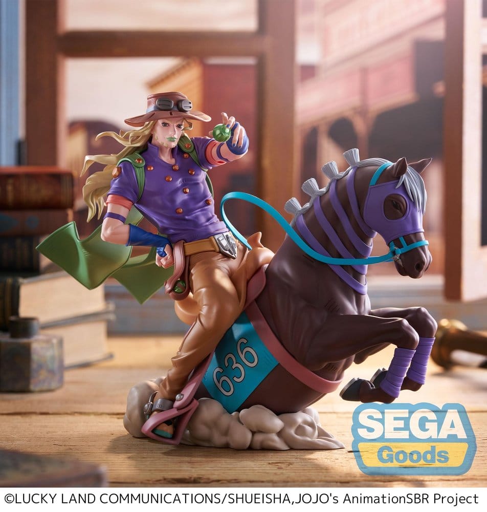 JoJo's Bizarre Adventure: Steel Ball Run XrossLinkMAX PVC Figur Gyro Zeppeli 18 cm Image 2