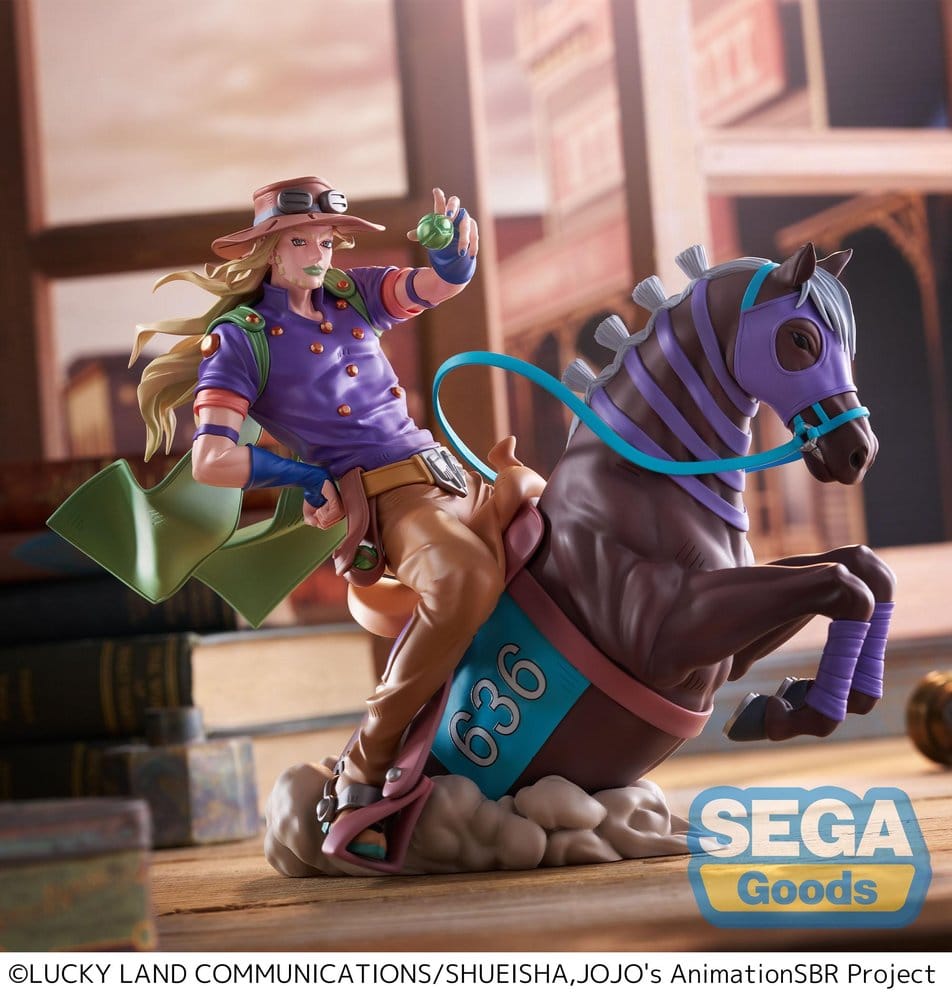 JoJo's Bizarre Adventure: Steel Ball Run XrossLinkMAX PVC Figur Gyro Zeppeli 18 cm Image 3