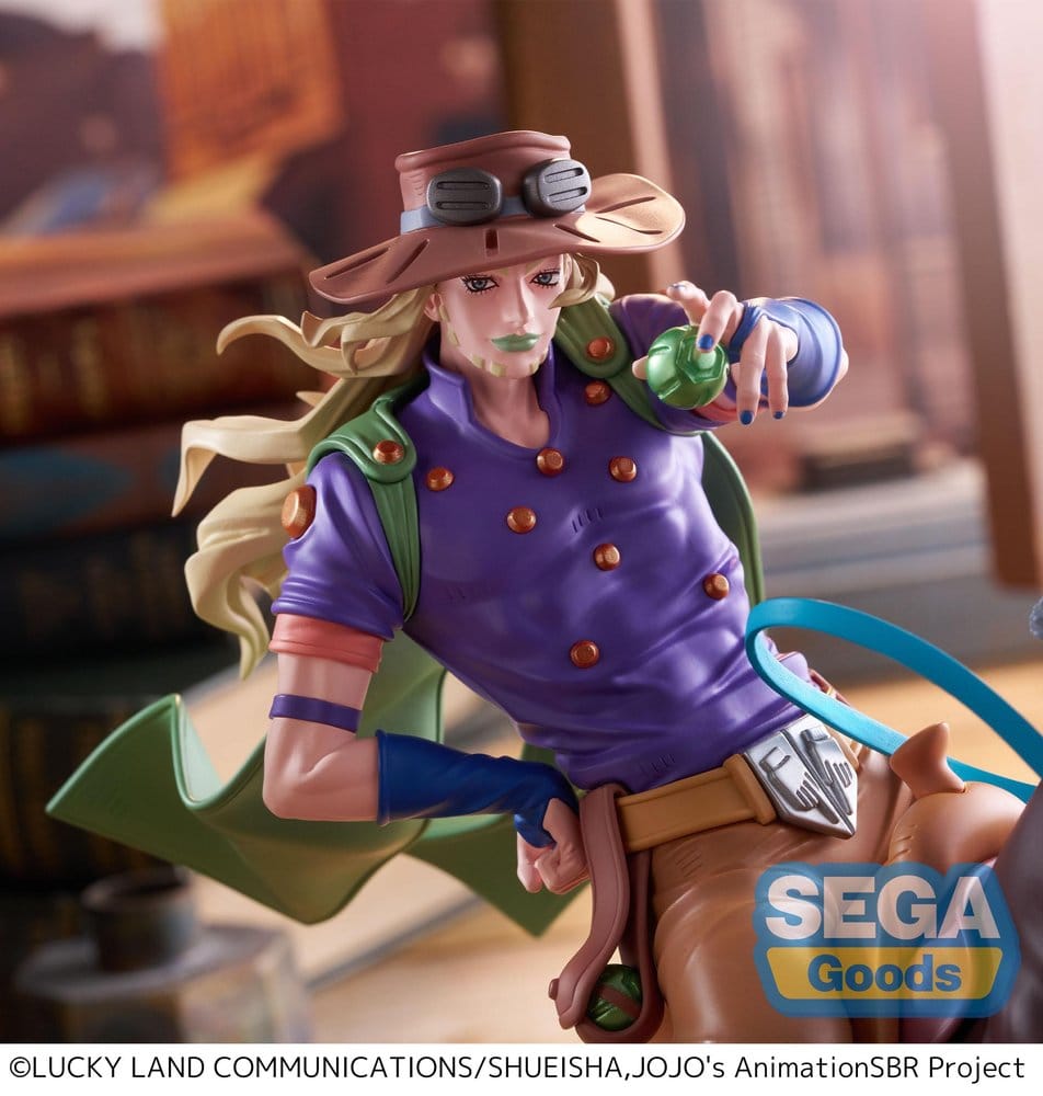 JoJo's Bizarre Adventure: Steel Ball Run XrossLinkMAX PVC Figur Gyro Zeppeli 18 cm Image 5