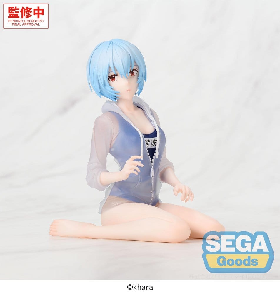 Rebuild of Evangelion Yumemirize PVC Figur Rei Ayanami School Swimsuit Ver. 13 cm Image 1