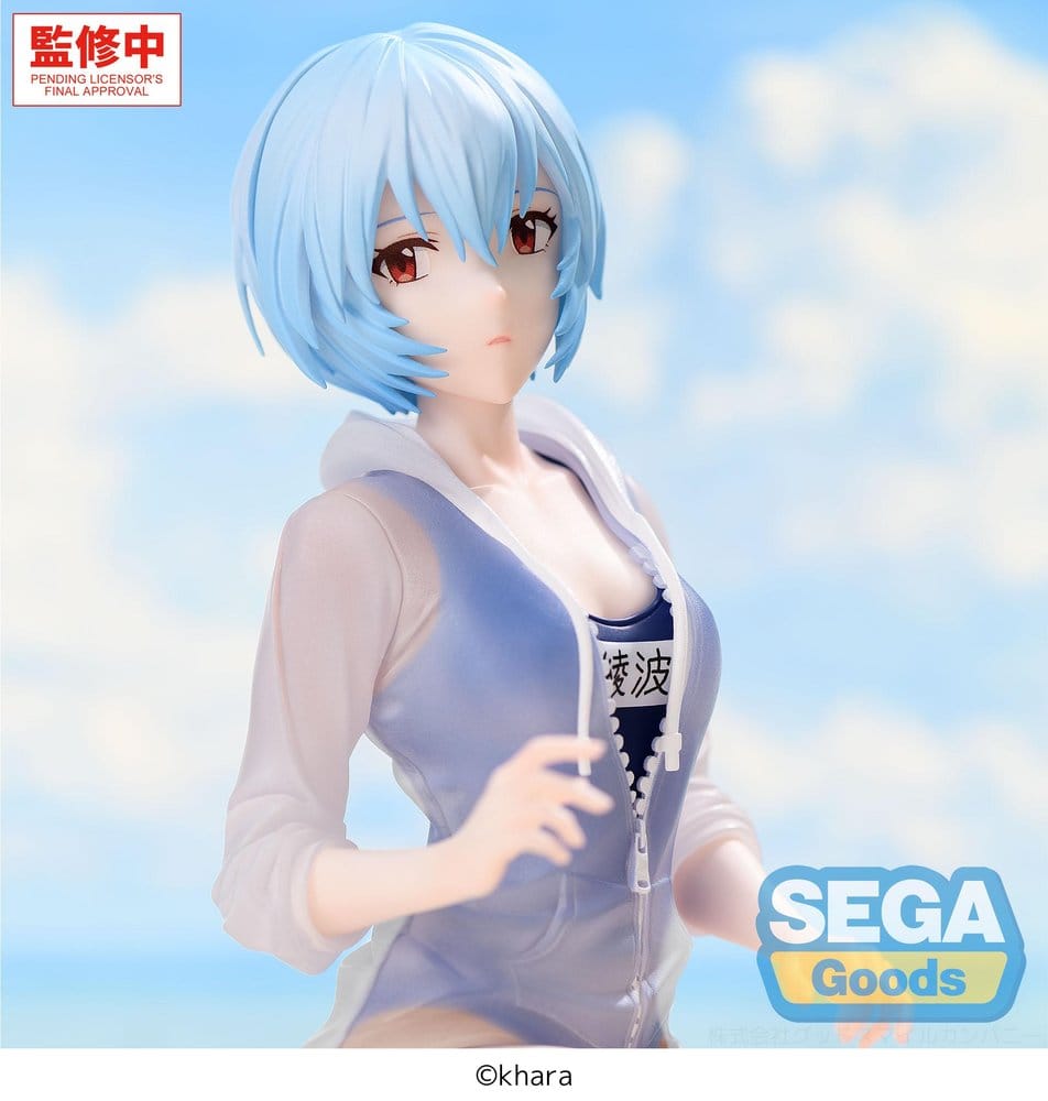 Rebuild of Evangelion Yumemirize PVC Figur Rei Ayanami School Swimsuit Ver. 13 cm Image 5