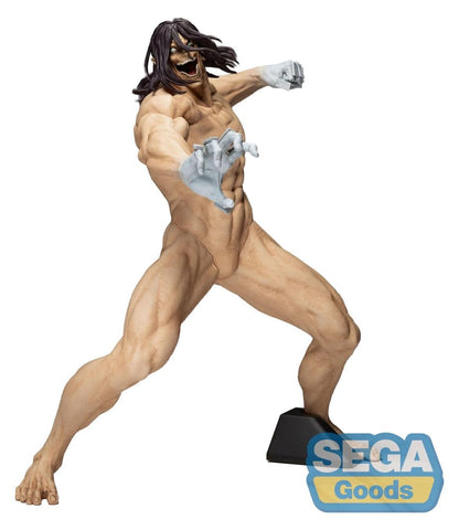 Attack on Titan GigantiX PVC Figur Eren Yeager Attack Titan Ver. 25 cm Image 1