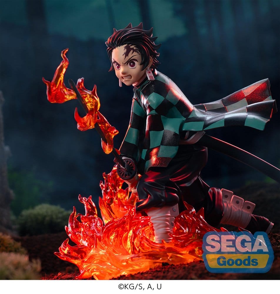 Demon Slayer: Kimetsu no Yaiba XrossLink PVC Statue Tanjiro Kamado 12 cm Image 3