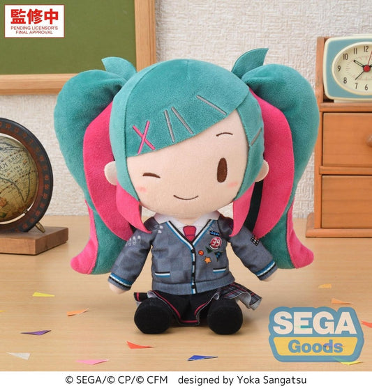 Hatsune Miku: Colorful Stage! Plüschfigur fuwa petit M -School SEKAI Hatsune Miku- Image 1