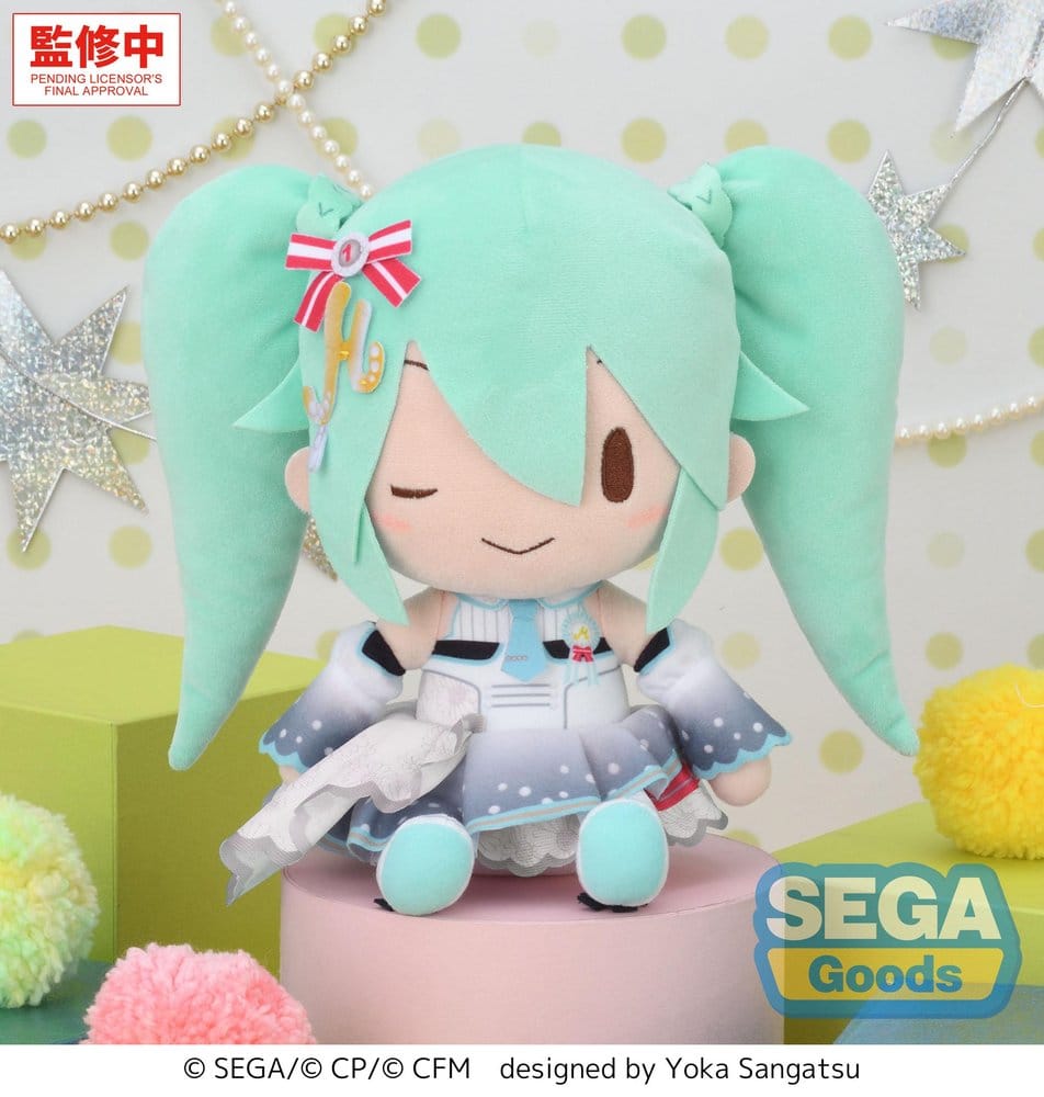 Hatsune Miku: Colorful Stage! fuwa petit Plüschfigur Stage SEKAI Hatsune Miku Brand New World 22 cm Image 1