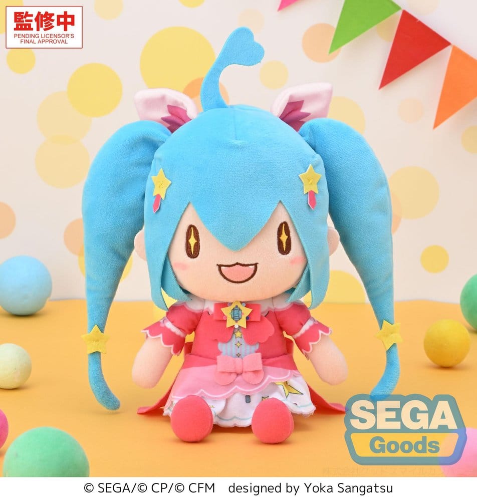 Hatsune Miku: Colorful Stage! Fuwa Petit Plüschfigur Wonderland SEKAI Hatsune Miku Brand New World 22 cm Image 1