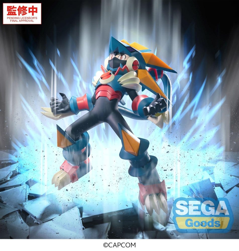 Mega Man Battle Network Luminasta PVC Figur Mega Man Gregar Beast 17 cm Image 2