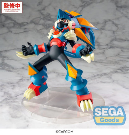 Mega Man Battle Network Luminasta PVC Figur Mega Man Gregar Beast 17 cm Image 1