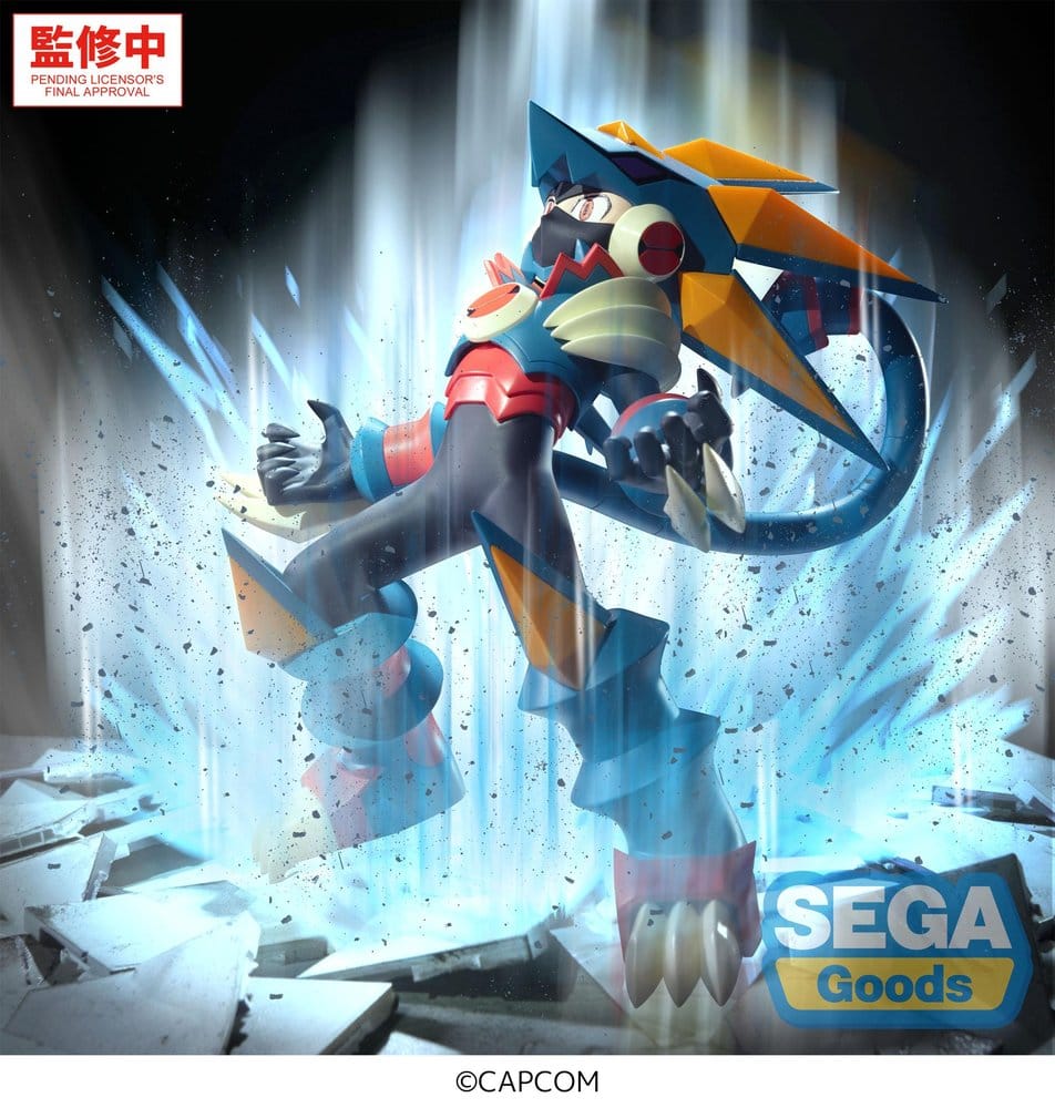 Mega Man Battle Network Luminasta PVC Figur Mega Man Gregar Beast 17 cm Image 3