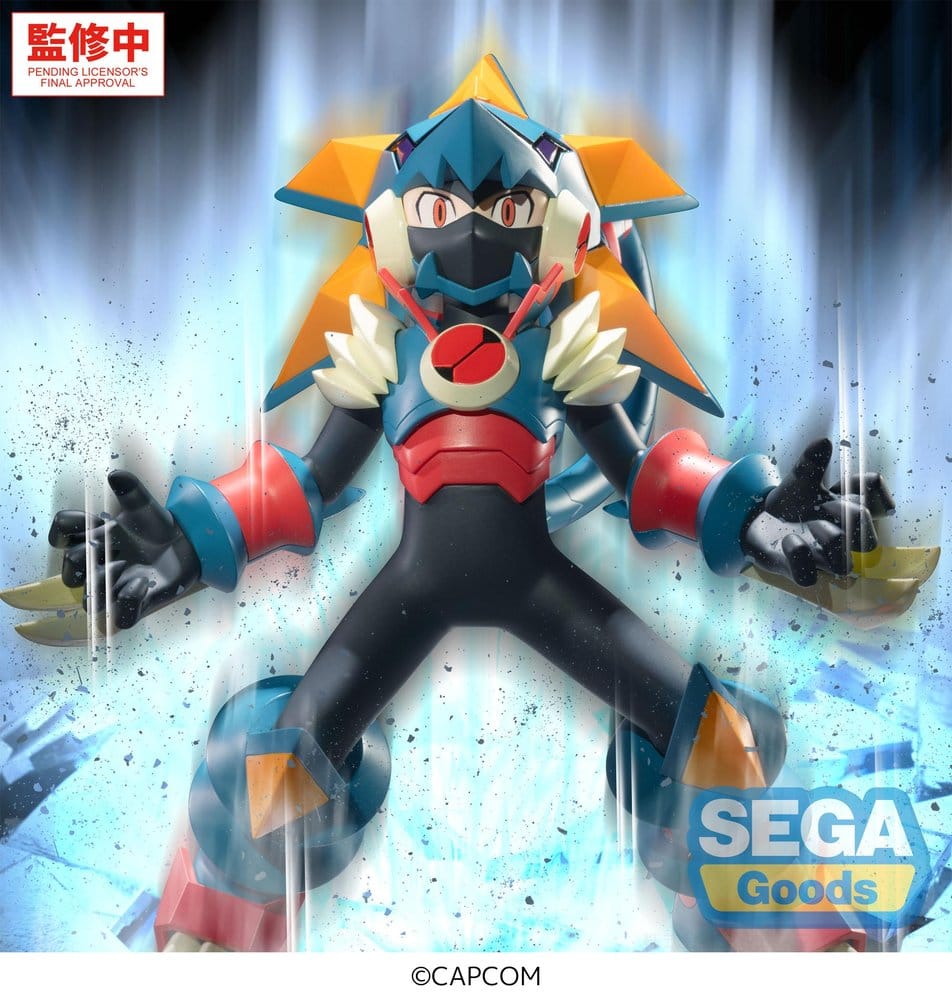 Mega Man Battle Network Luminasta PVC Figur Mega Man Gregar Beast 17 cm Image 5