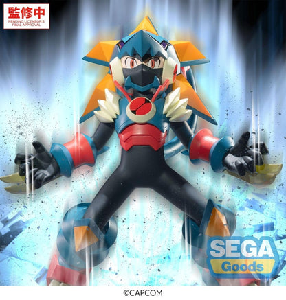 Mega Man Battle Network Luminasta PVC Figur Mega Man Gregar Beast 17 cm Image 5
