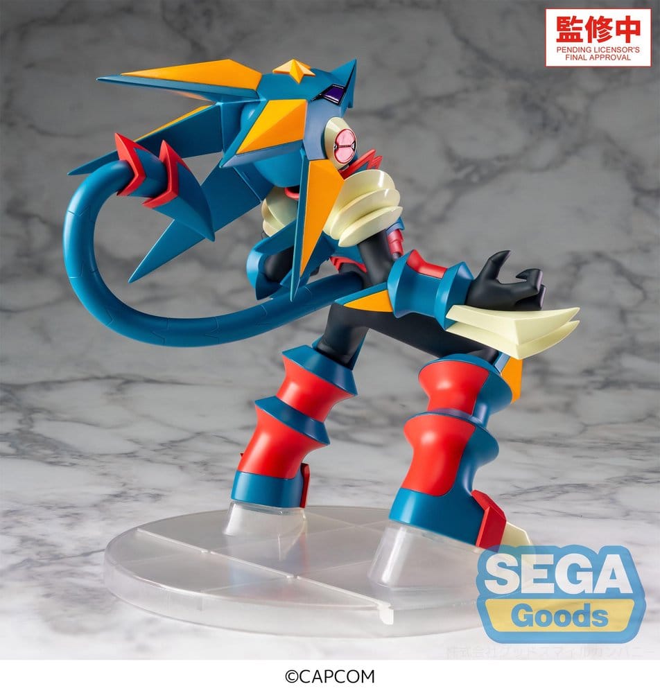 Mega Man Battle Network Luminasta PVC Figur Mega Man Gregar Beast 17 cm Image 6