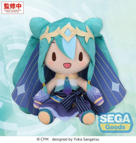 Character Vocal Series 01: Hatsune Miku fuwa petit M Plüschfigur Hatsune Miku -Cosmic- Image 1