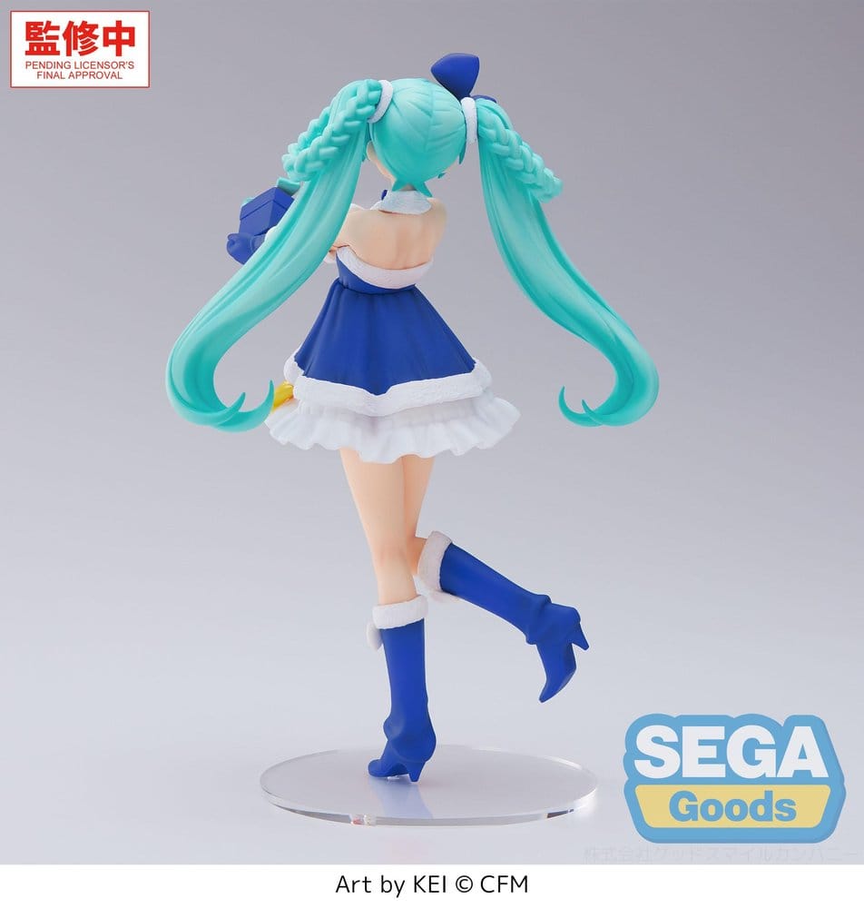 Character Vocal Series 01: Hatsune Miku High Premium PVC Figur Hatsune Miku Sapphire Christmas Ver. 21 cm Image 6