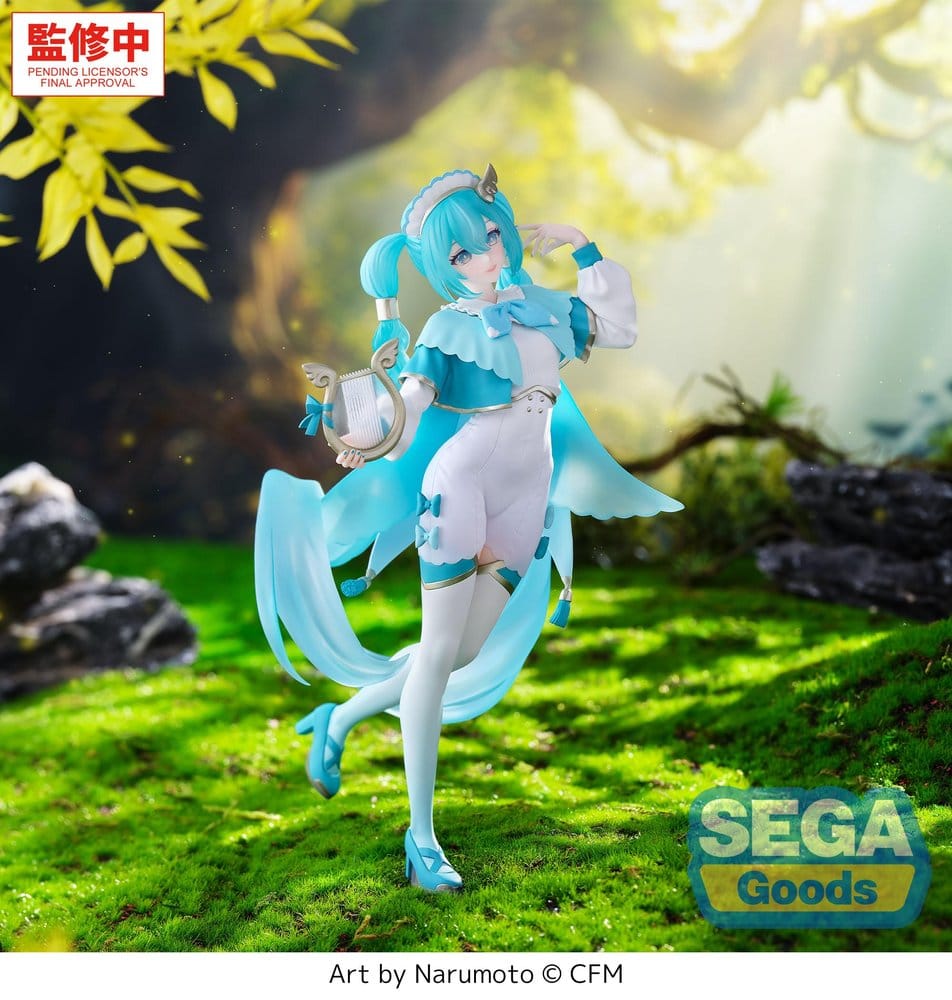 Hatsune Miku Luminasta PVC Figur Wandering Minstrel 21 cm Image 3