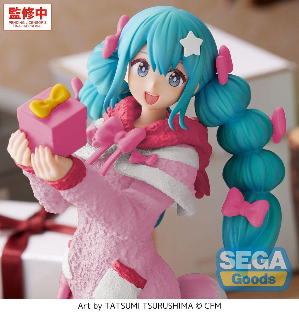Hatsune Miku High Premium Figure PVC Figur Mokomoko Christmas Ver. 21 cm Image 5