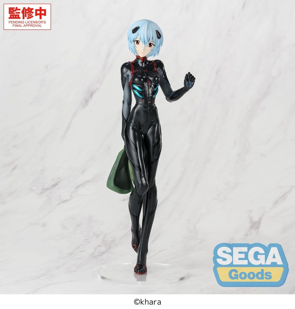 Rebuild of Evangelion FIGURIZMa PVC Figur Rei Ayanami (Tentative Name) Plugsuit Ver. 25 cm Image 1