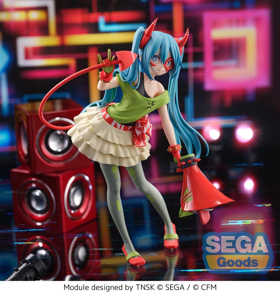 Hatsune Miku Project DIVA X FIGURIZMa PVC Figur Hatsune Miku DE:MONSTAR T.R. 22 cm Image 2