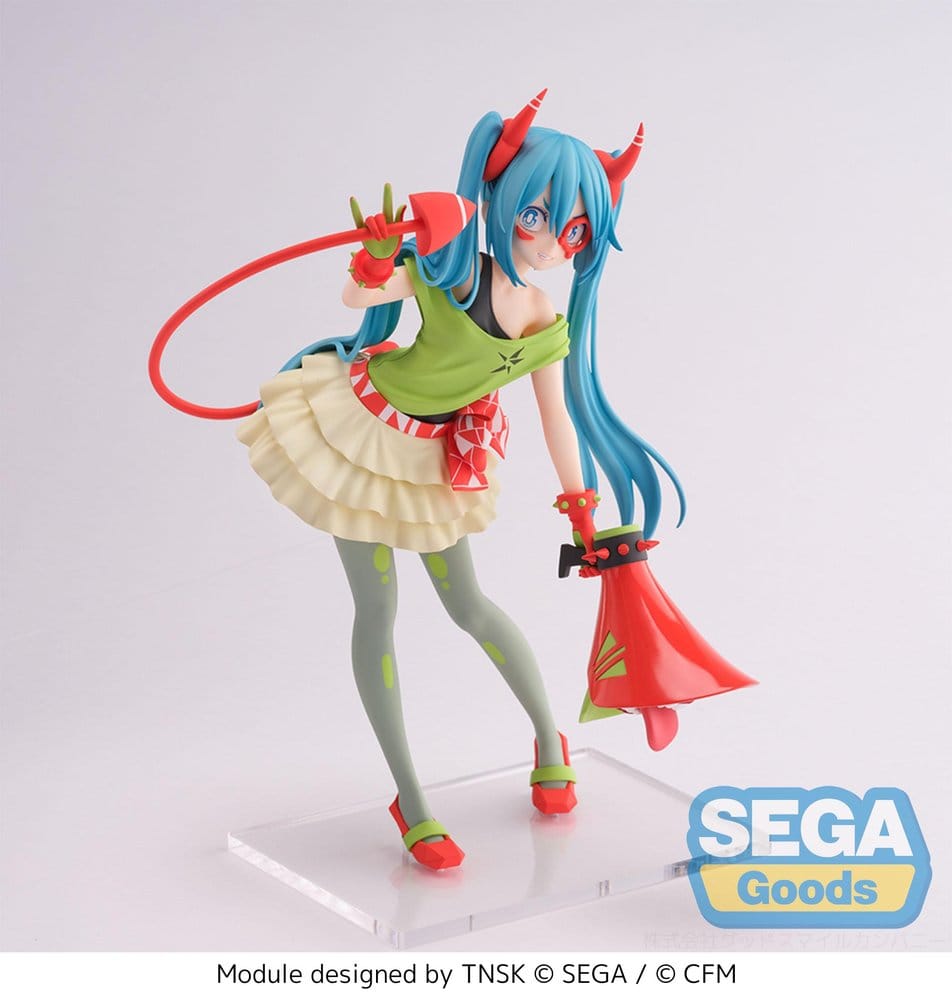 Hatsune Miku Project DIVA X FIGURIZMa PVC Figur Hatsune Miku DE:MONSTAR T.R. 22 cm Image 1