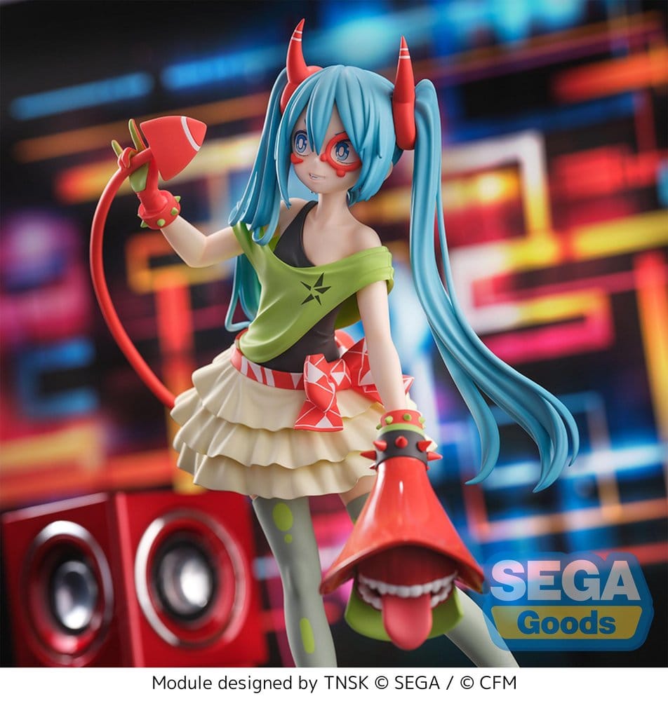 Hatsune Miku Project DIVA X FIGURIZMa PVC Figur Hatsune Miku DE:MONSTAR T.R. 22 cm Image 3
