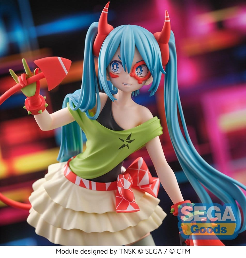 Hatsune Miku Project DIVA X FIGURIZMa PVC Figur Hatsune Miku DE:MONSTAR T.R. 22 cm Image 4