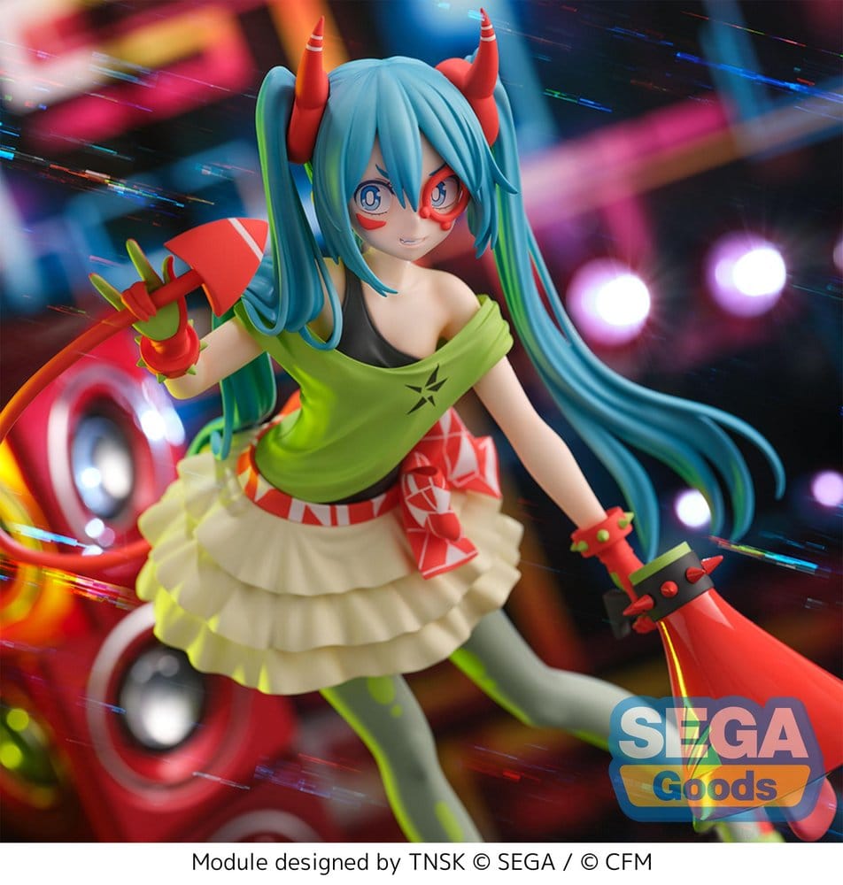 Hatsune Miku Project DIVA X FIGURIZMa PVC Figur Hatsune Miku DE:MONSTAR T.R. 22 cm Image 5