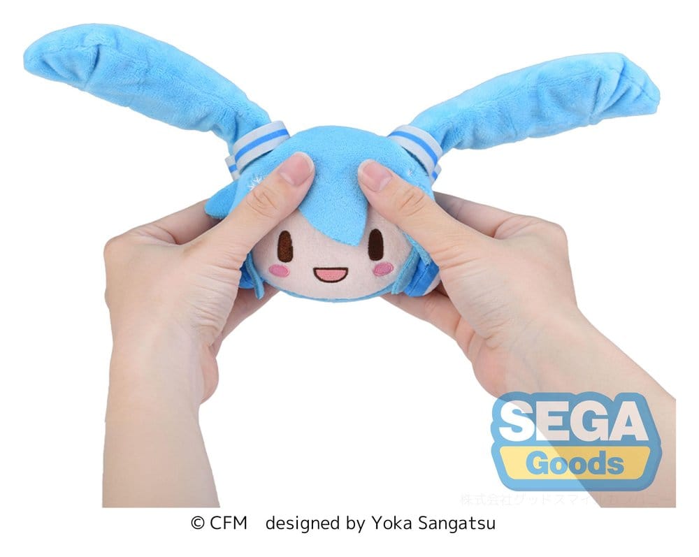 Snow Miku Fuwa Petit Plüschfigur Face Mascot Image 4