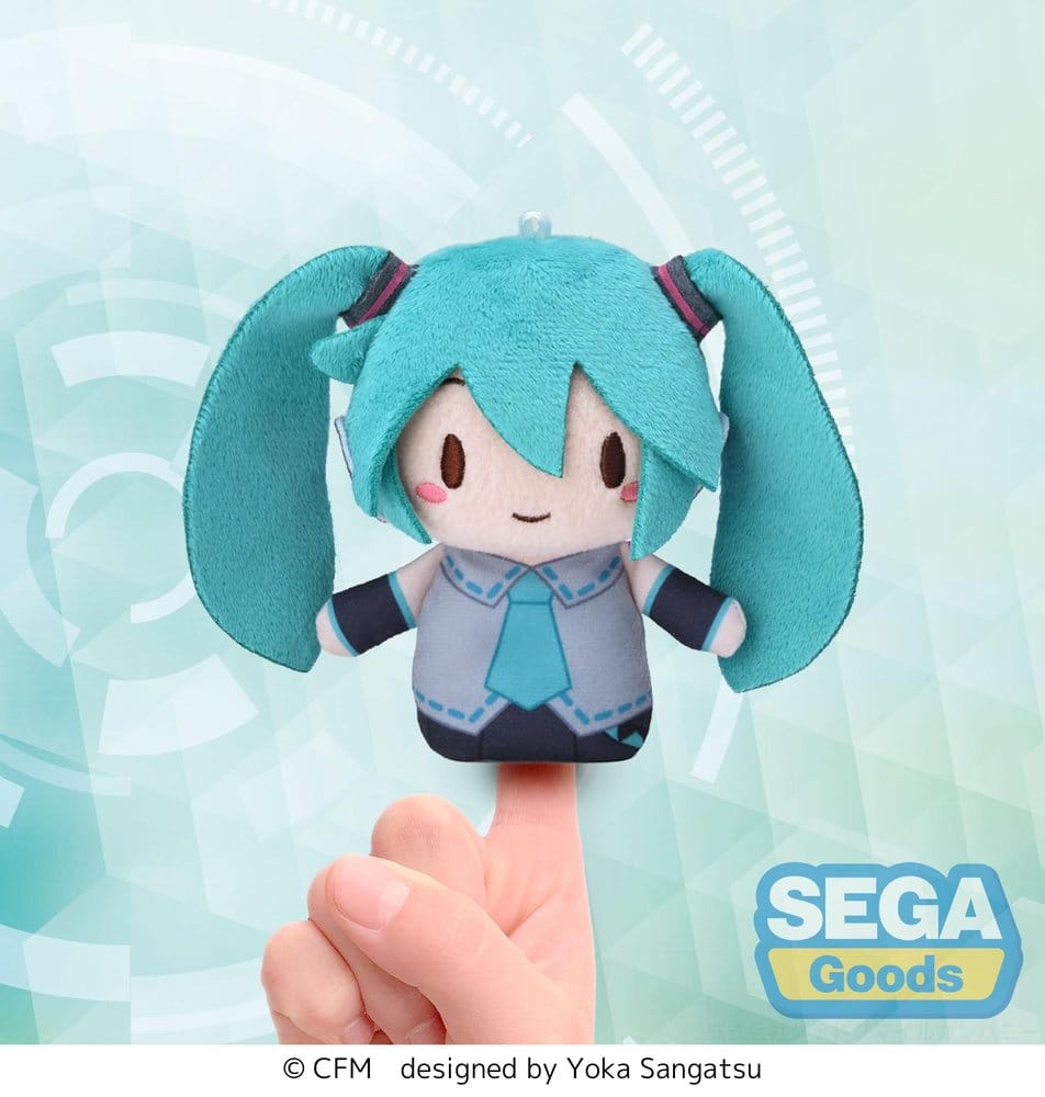 Hatsune Miku Fuwa Petit Plüschfigur Finger Mascot 10 cm Image 5