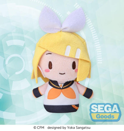 Kagamine Rin & Len Fuwa Petit Plüschfigur Kagamine Rin Finger Mascot 10 cm Image 1