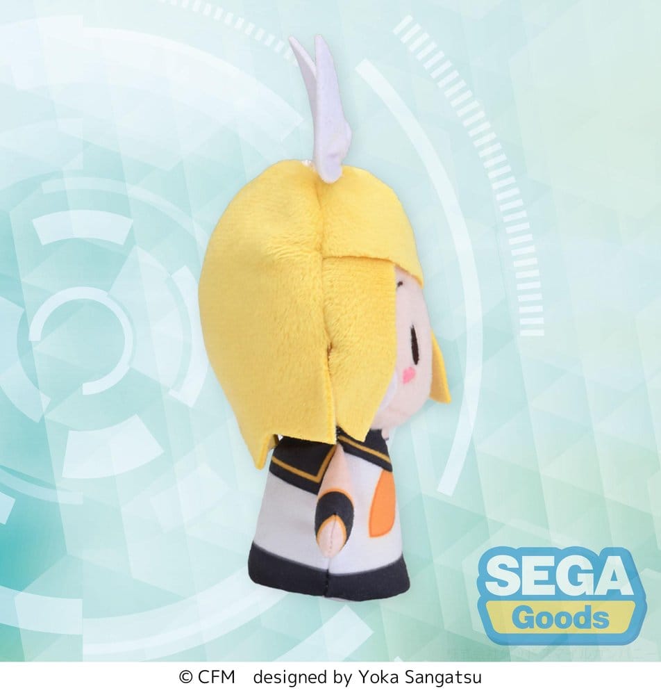 Kagamine Rin & Len Fuwa Petit Plüschfigur Kagamine Rin Finger Mascot 10 cm Image 3