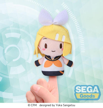 Kagamine Rin & Len Fuwa Petit Plüschfigur Kagamine Rin Finger Mascot 10 cm Image 5