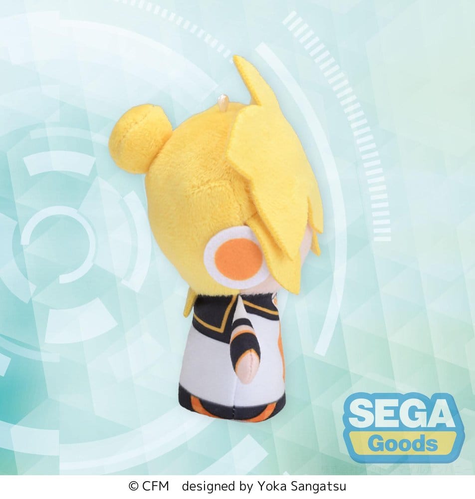 Kagamine Rin & Len Fuwa Petit Plüschfigur Kagamine Len Finger Mascot 10 cm Image 3