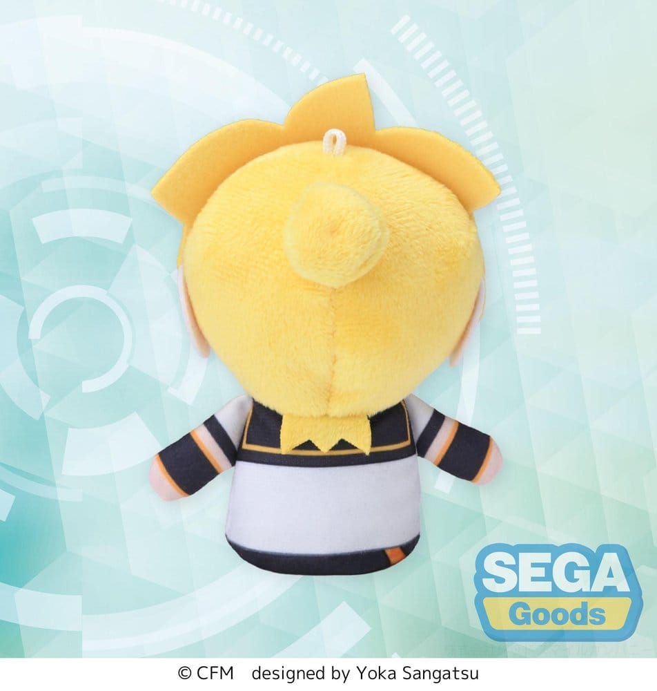 Kagamine Rin & Len Fuwa Petit Plüschfigur Kagamine Len Finger Mascot 10 cm Image 4