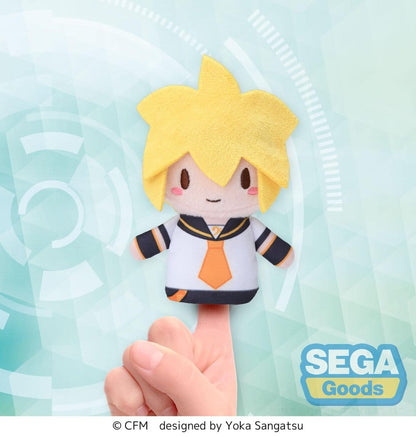 Kagamine Rin & Len Fuwa Petit Plüschfigur Kagamine Len Finger Mascot 10 cm Image 5