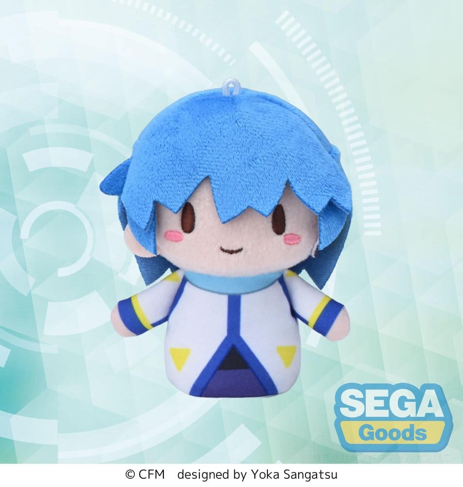 Vocaloid Fuwa Petit Plüschfigur Kaito Finger Mascot 10 cm Image 1