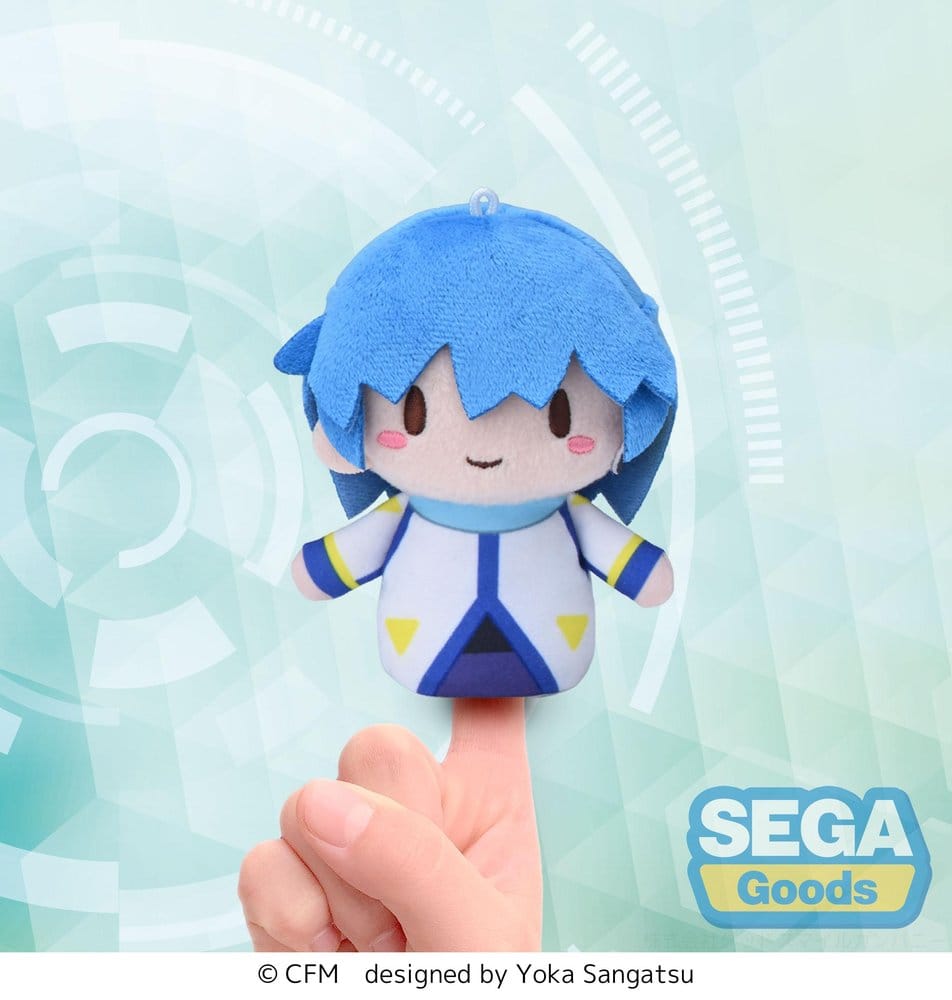 Vocaloid Fuwa Petit Plüschfigur Kaito Finger Mascot 10 cm Image 5