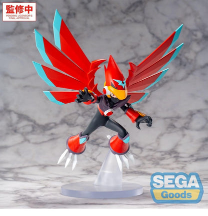 Mega Man Battle Network Luminasta PVC Figur Mega Man Falzar Beast 19 cm Image 1