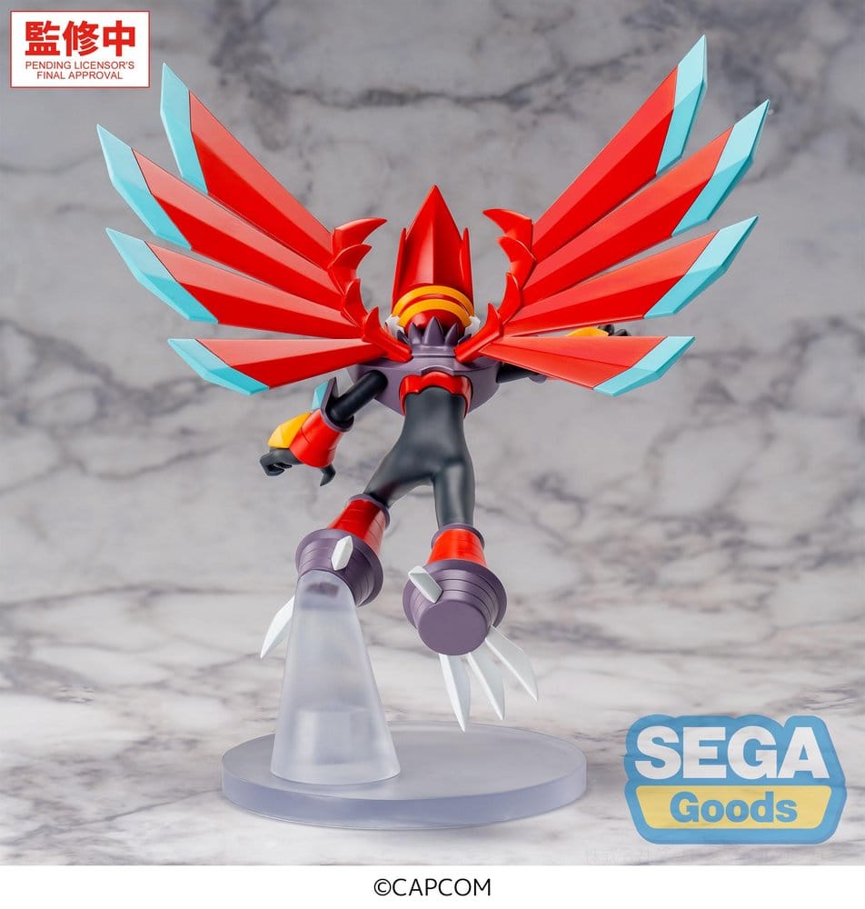 Mega Man Battle Network Luminasta PVC Figur Mega Man Falzar Beast 19 cm Image 6