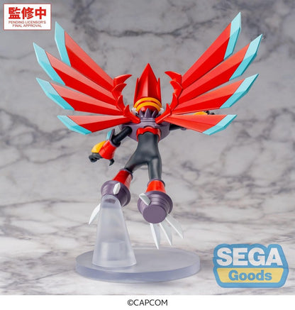 Mega Man Battle Network Luminasta PVC Figur Mega Man Falzar Beast 19 cm Image 6