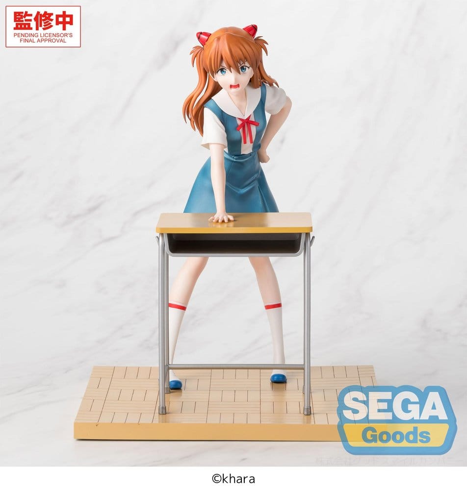 Evangelion: New Theatrical Edition XStellar PVC Figur Asuka Shikinami Langley Uniform Ver. 19 cm Image 1