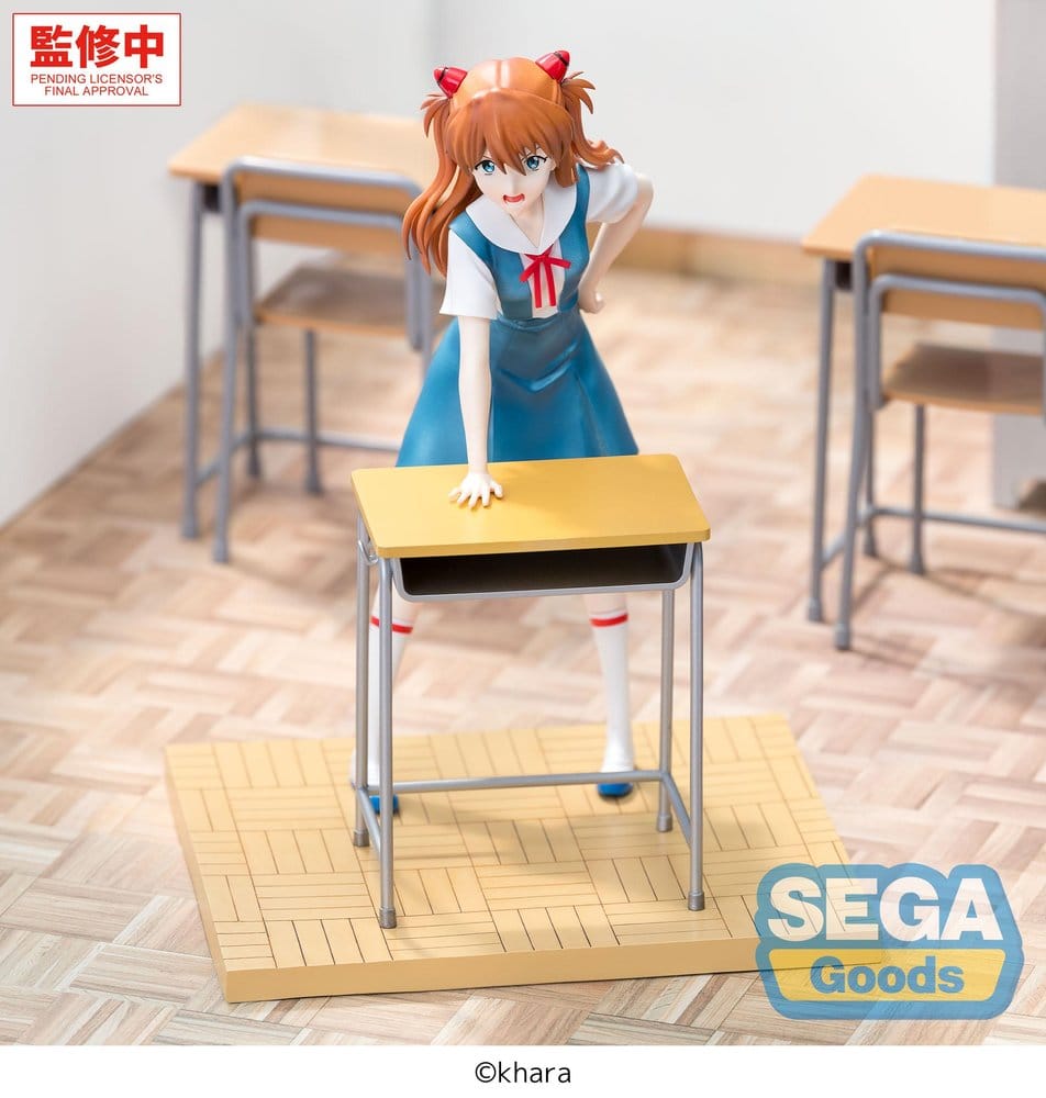 Evangelion: New Theatrical Edition XStellar PVC Figur Asuka Shikinami Langley Uniform Ver. 19 cm Image 4